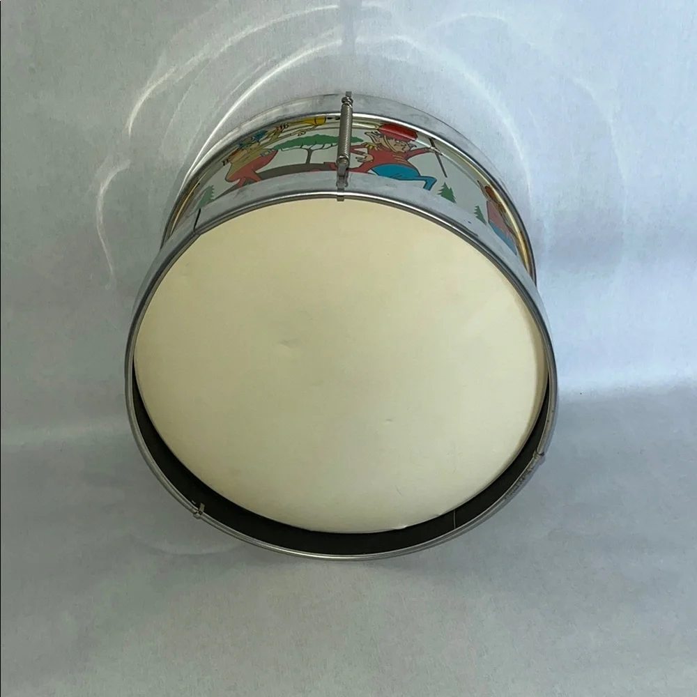 Vintage Circus Lion Drum Toy - Picture 2 of 6